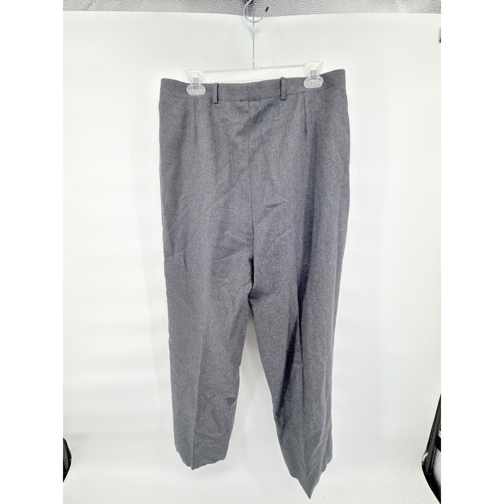 Corbin Collection Mens 14 Gray Wool Pleated Dress Pants Made USA Vintage Union